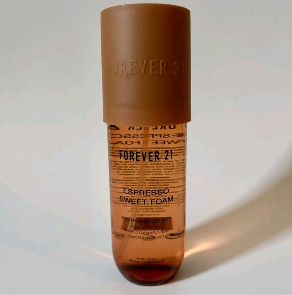 Forever 21 Espresso Sweet Foam Fragrance Mist